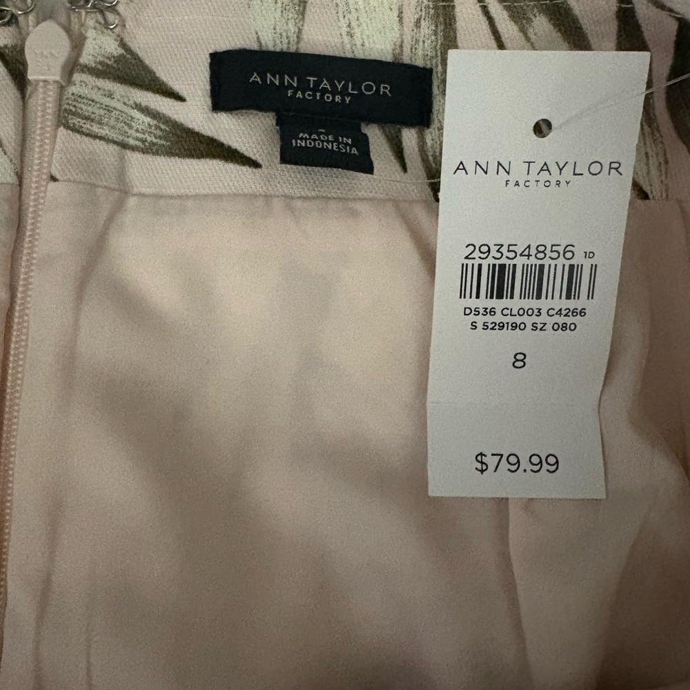 Ann Taylor Factory Blush Skirt